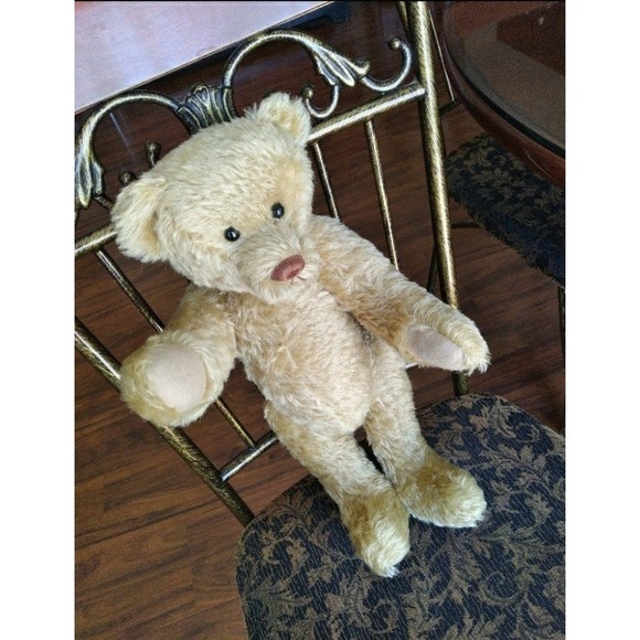 BEAR MOHAIR BEAR 19" TALL  JOINTED - Picture 4 of 8